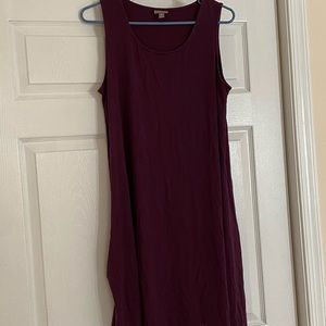 Eggplant j Jill dress